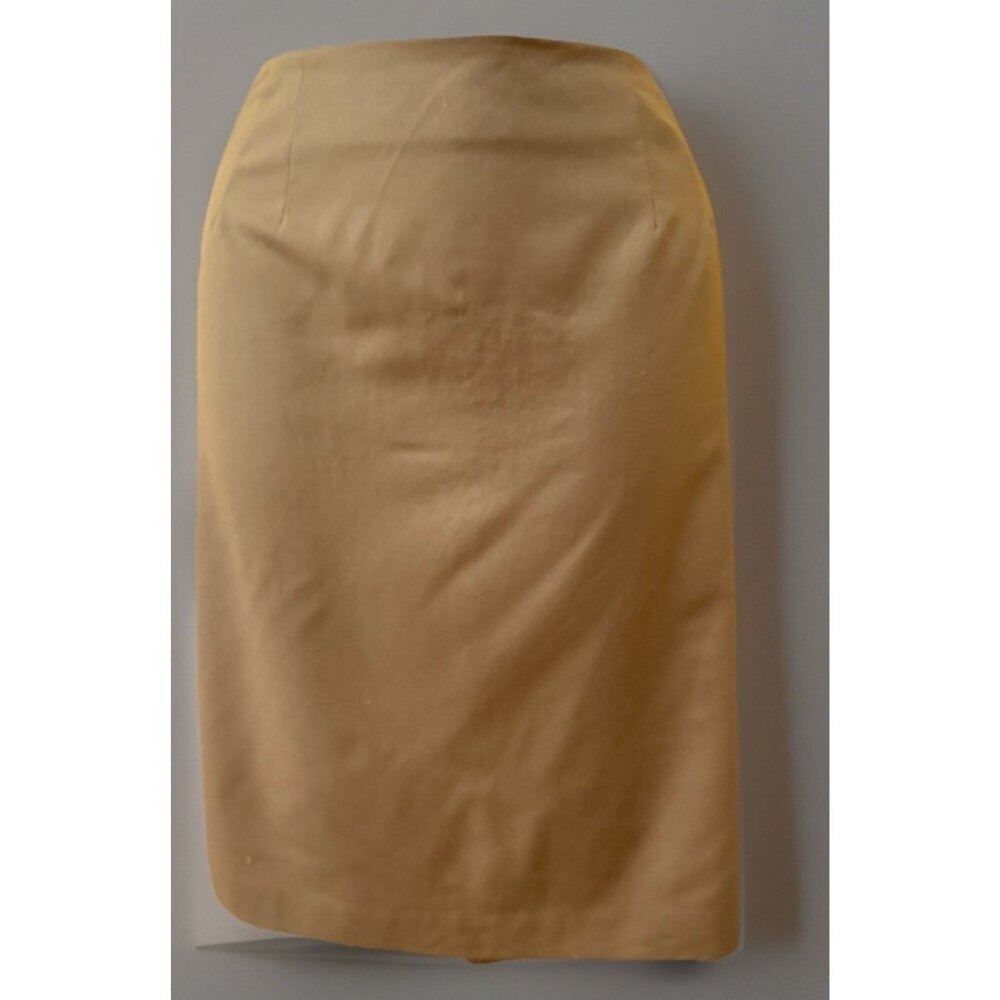 Lord and Taylor Brown 100% Wool Skirt w/ Lining Women's size 14 Career Luxury